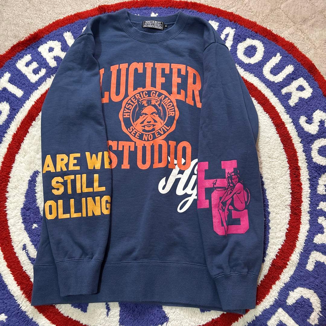 hysteric glamour LUCIFER STUDIO スウェット