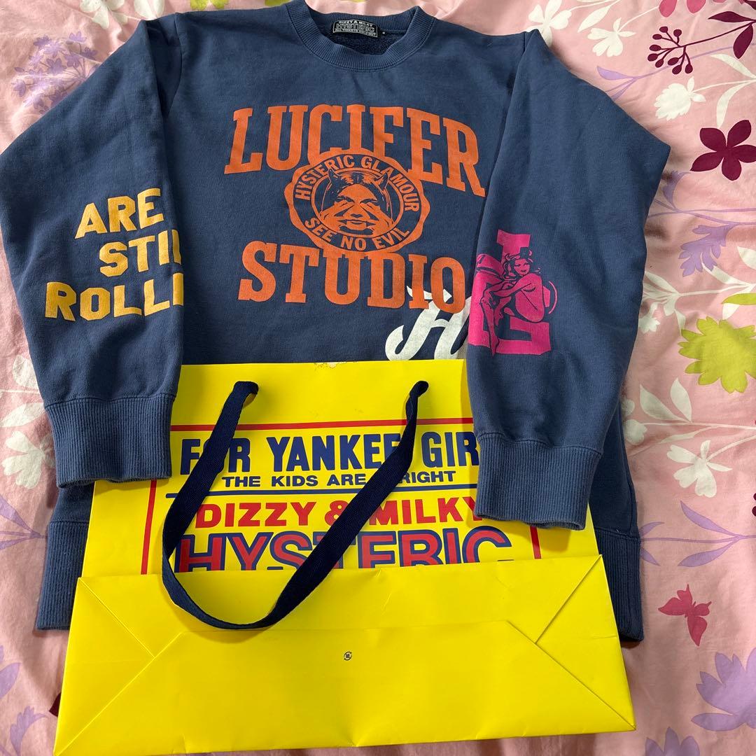 hysteric glamour LUCIFER STUDIO スウェット