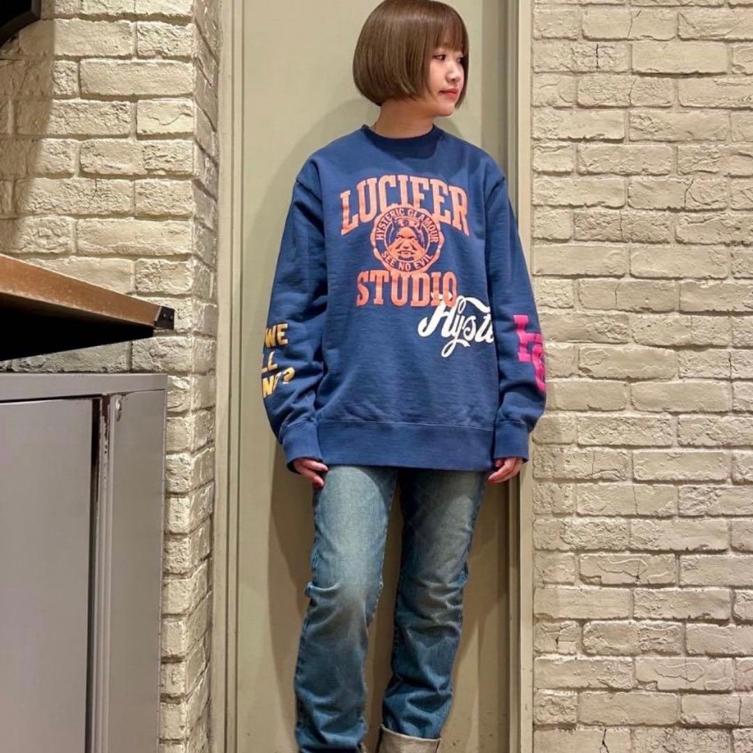 hysteric glamour LUCIFER STUDIO スウェット