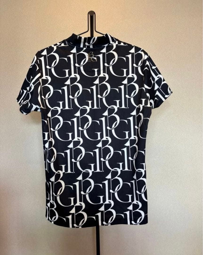 1piu1uguale3GOLF モックネック ハイネック 総柄