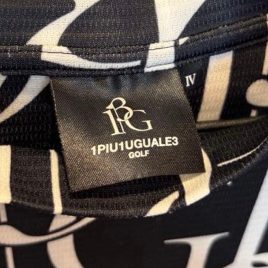 1piu1uguale3GOLF モックネック ハイネック 総柄