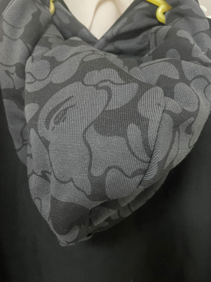 A BATHING APE ブラック パーカー