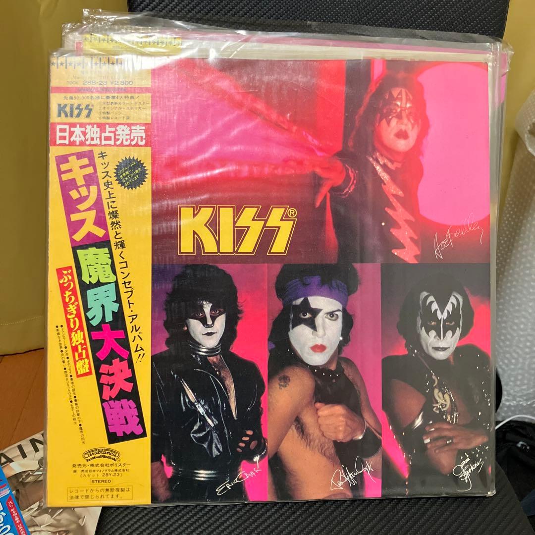 【帯付き多数】KISS（キッス）LPレコード 9枚セット 国内盤 まとめ売り