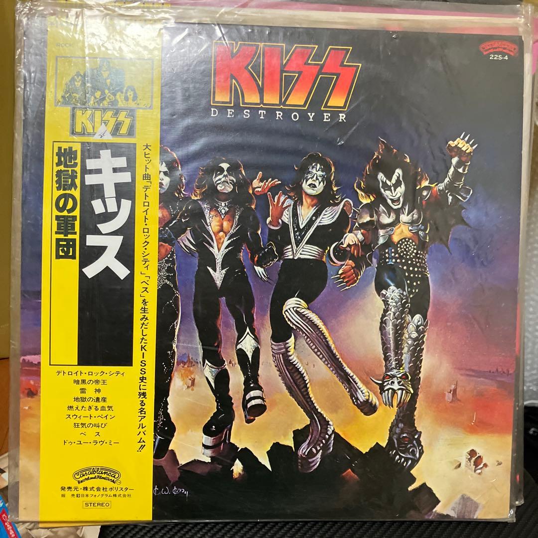 【帯付き多数】KISS（キッス）LPレコード 9枚セット 国内盤 まとめ売り