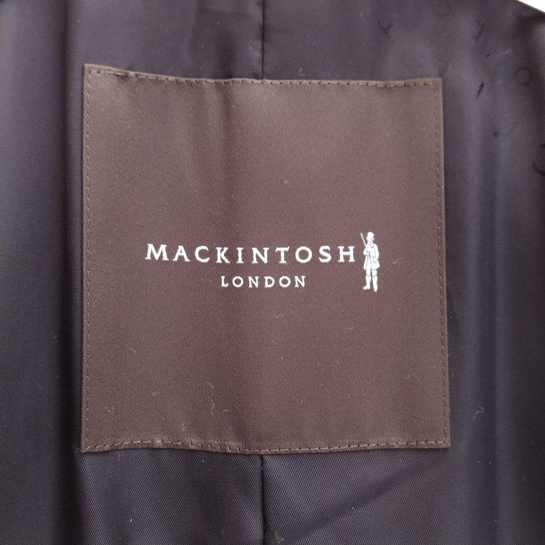 タグ付✨定価12万 マッキントッシュロンドン ウールダブルクロスベロアコート