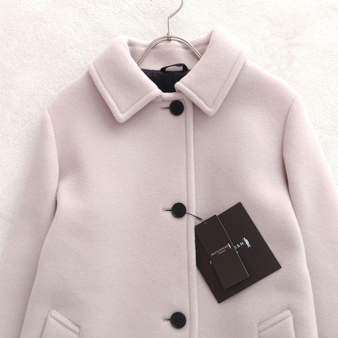 タグ付✨定価12万 マッキントッシュロンドン ウールダブルクロスベロアコート