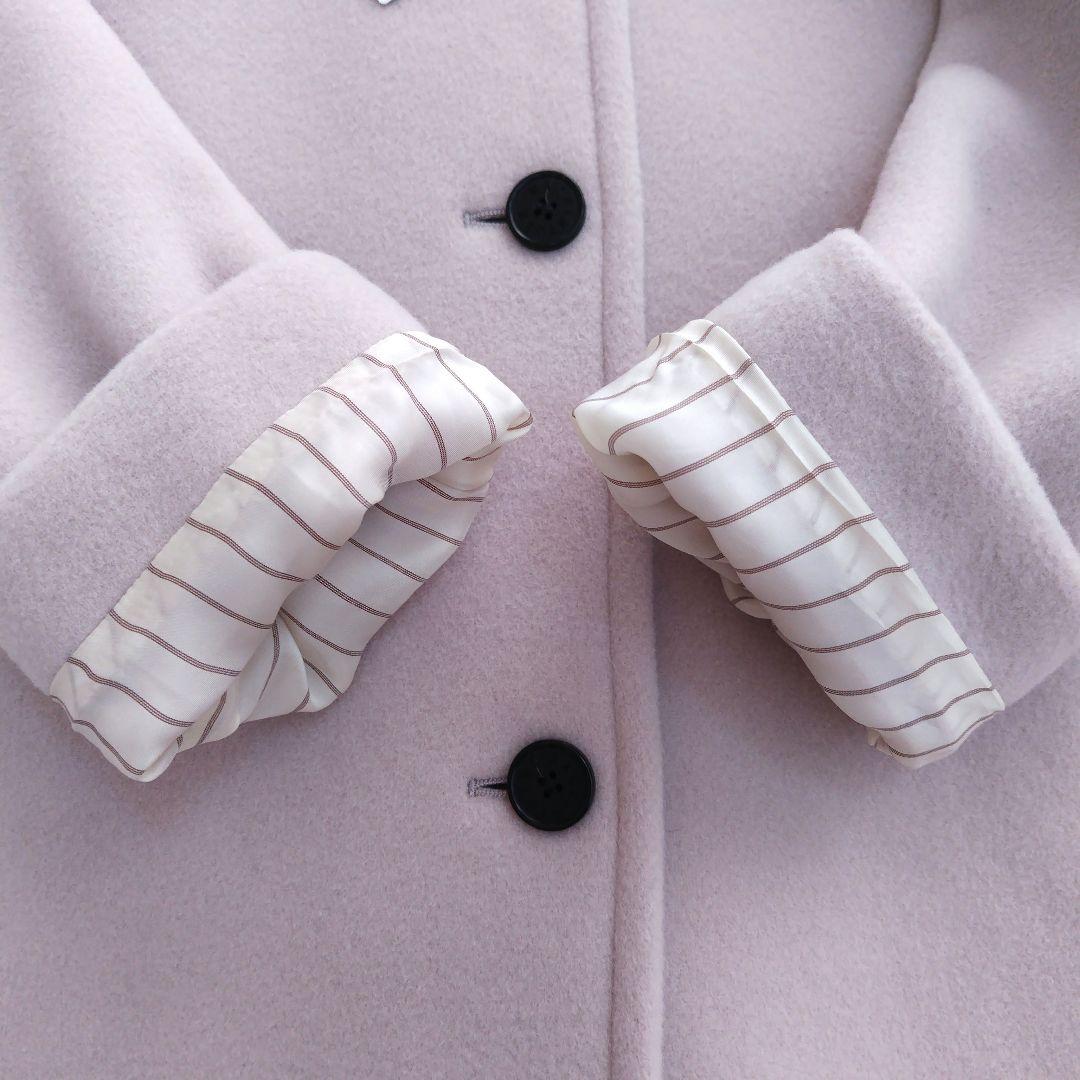 タグ付✨定価12万 マッキントッシュロンドン ウールダブルクロスベロアコート