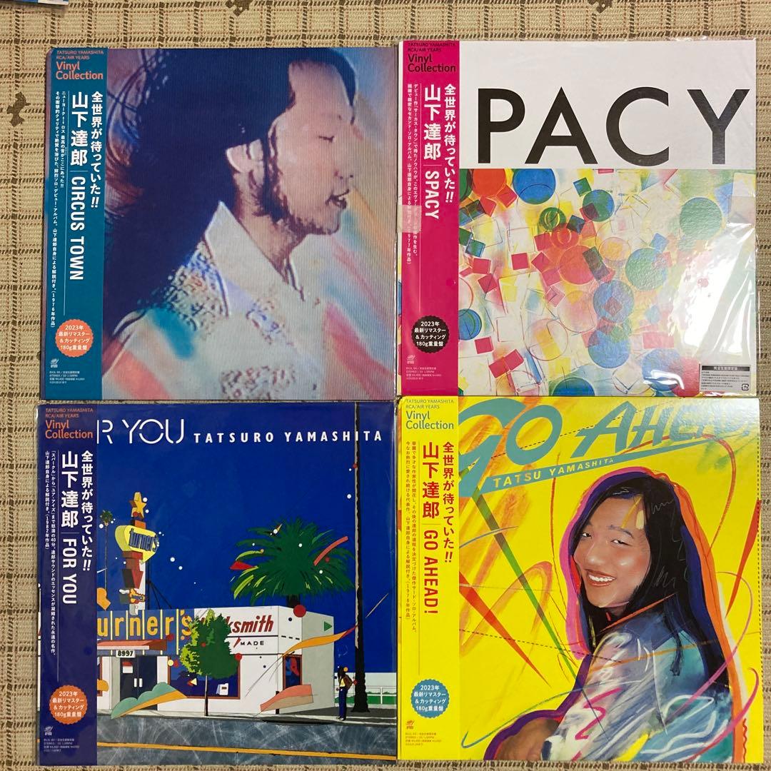山下達郎／CIRCUS TOWN•GO AHEAD•SPACY•FOR YOU