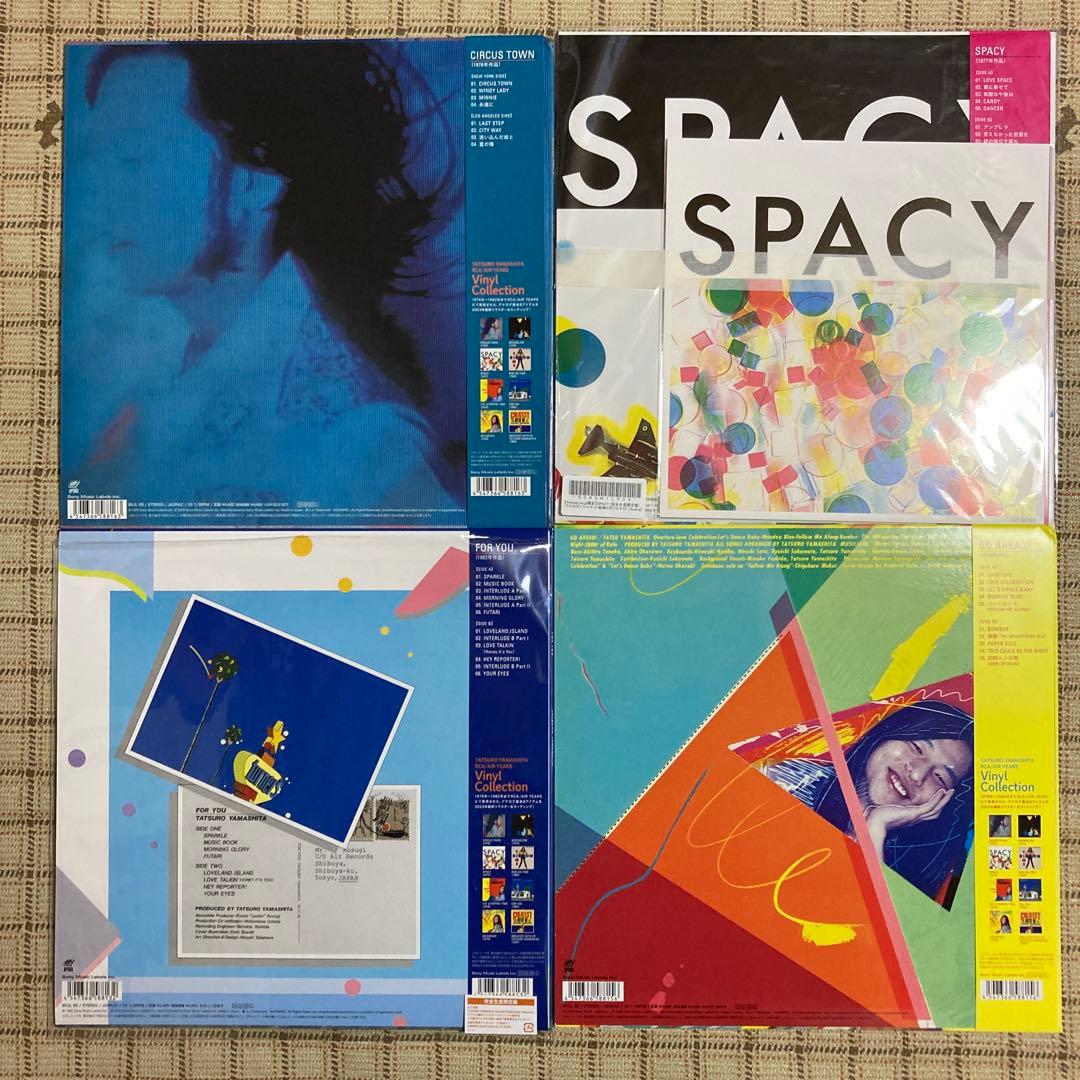 山下達郎／CIRCUS TOWN•GO AHEAD•SPACY•FOR YOU