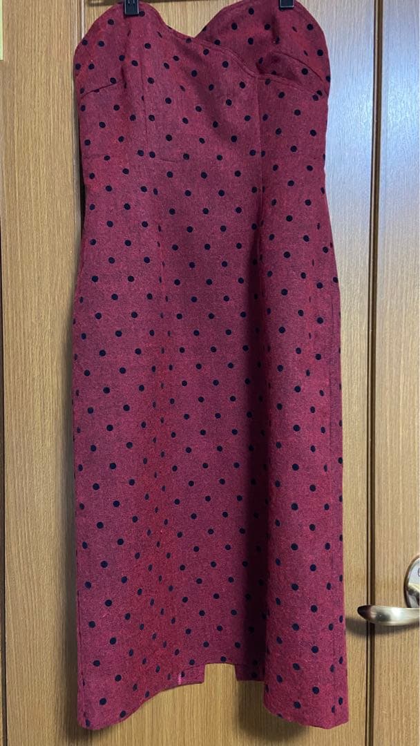 最終お値下げ【新品未着用】OBLIオブリ　ビスチェワンピース