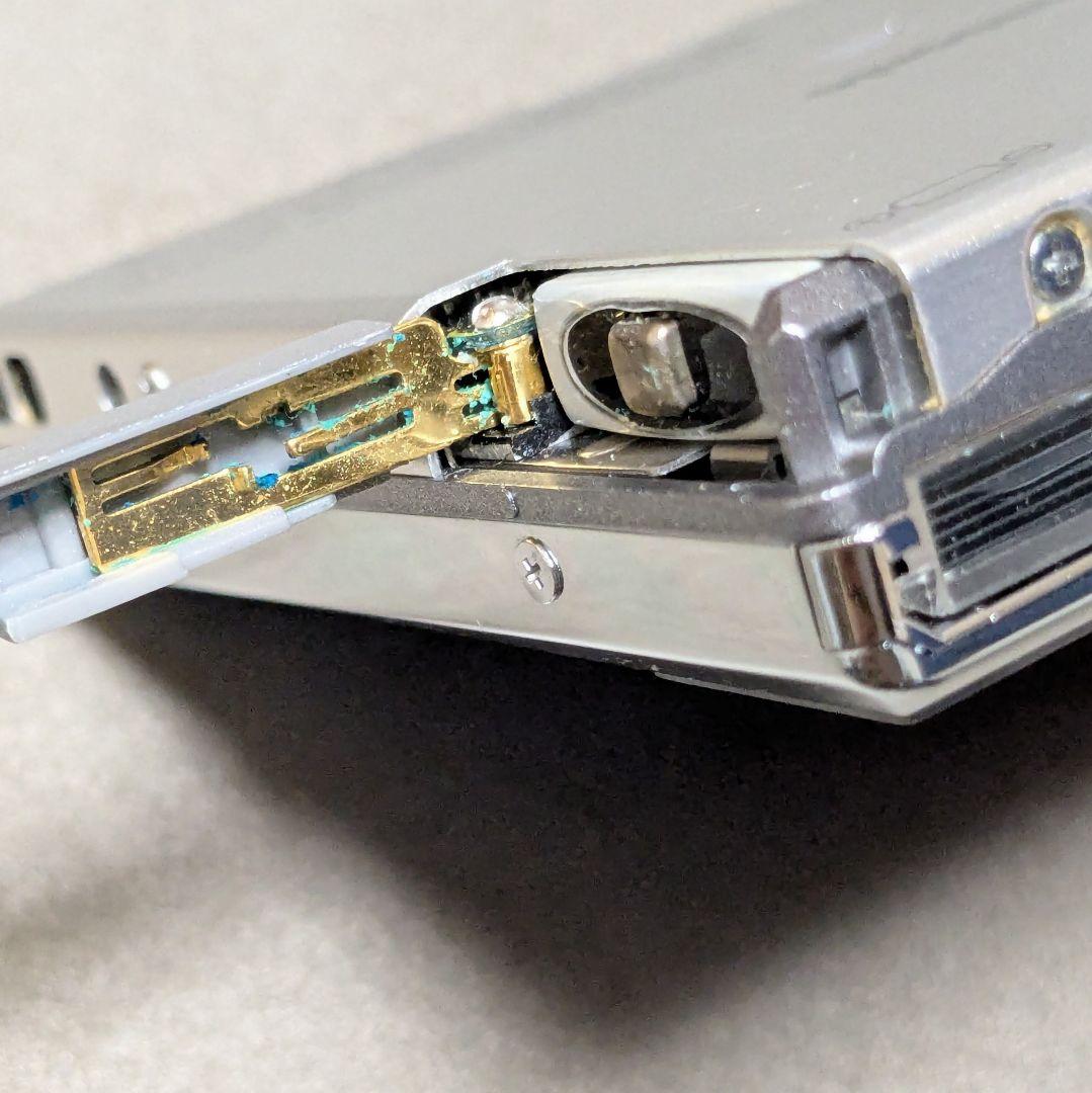 パナソニック　SJ MJ550 A　ポータブル MD プレーヤー　ブルー