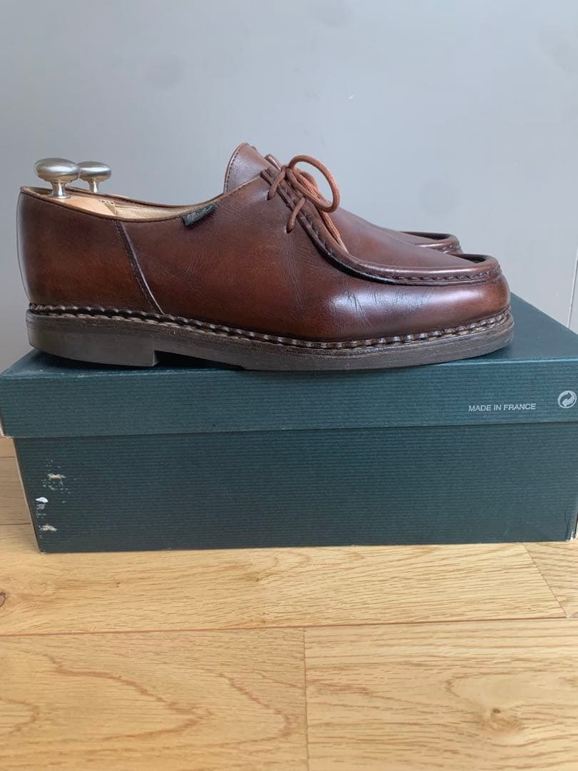 靴 Paraboot MICHAELMARCHE 42.5 LIS CAFE