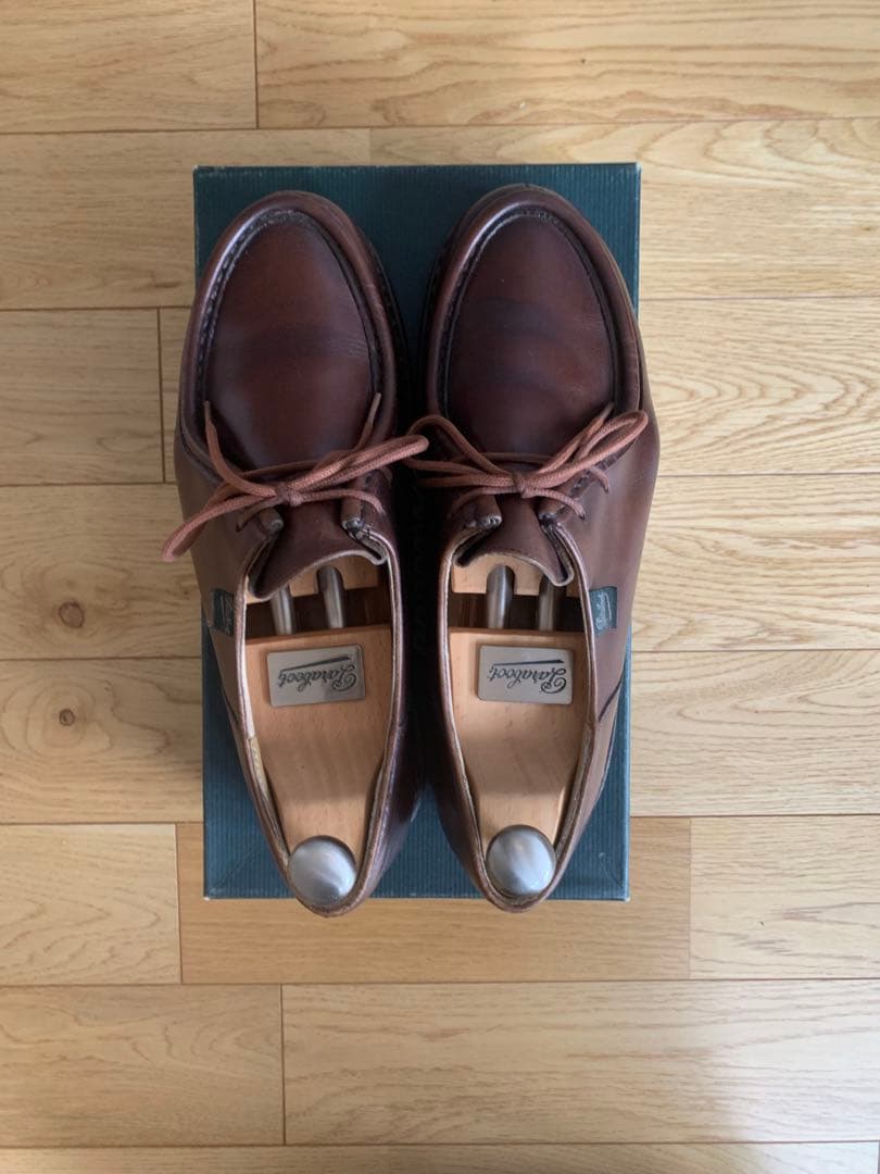 靴 Paraboot MICHAELMARCHE 42.5 LIS CAFE