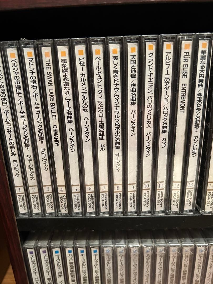 CBSソニー　世界クラシック音楽大系CDセット