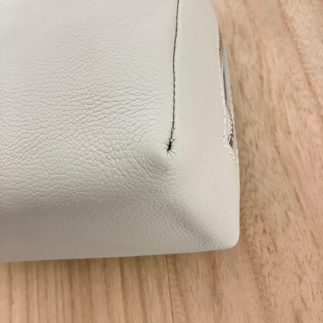 極美品✨【現行品】マザーハウス SORA M 2way ショルダー ホワイト