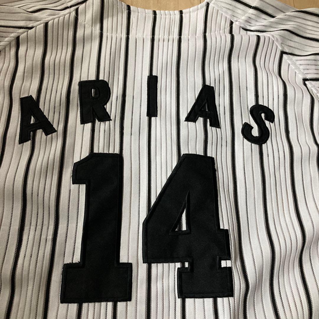 超超激レア‼︎2003年阪神タイガース優勝ユニフォーム　アリアス14番L size