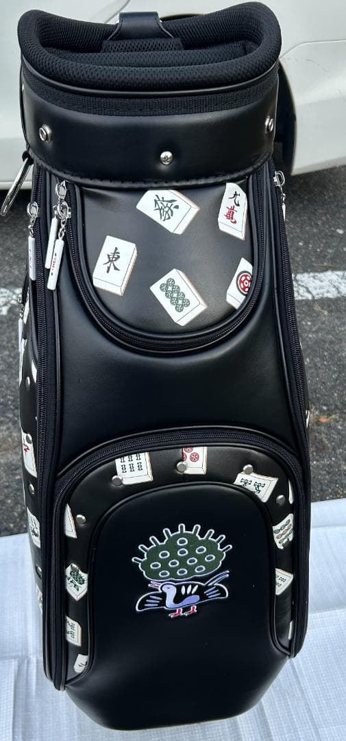 y_sakura0417様用価格変更 リンクス　Lynx　麻雀総柄キャディバッグ