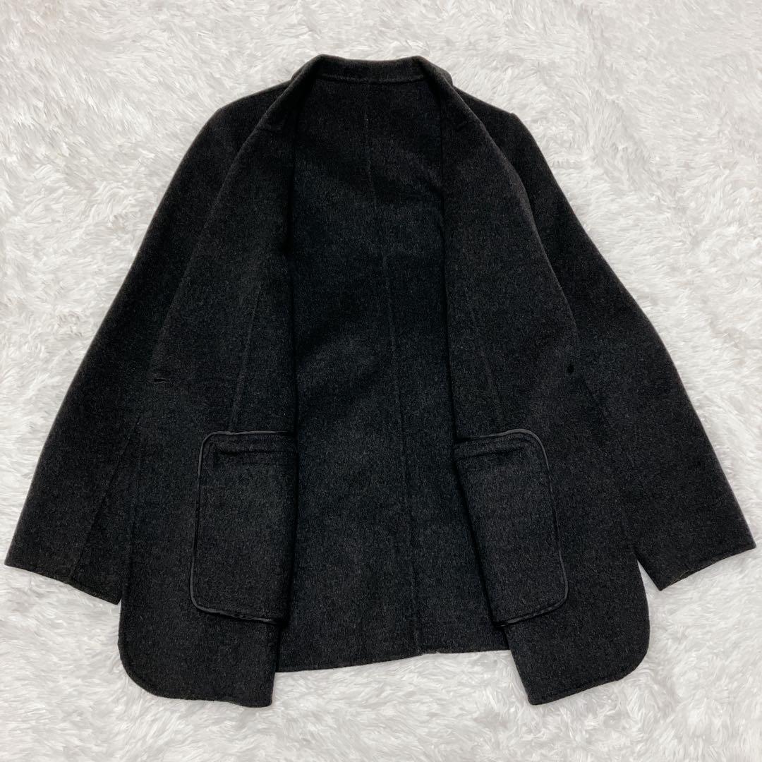 極美品 Spick&Span S120ロングジャケット スピックアンドスパン