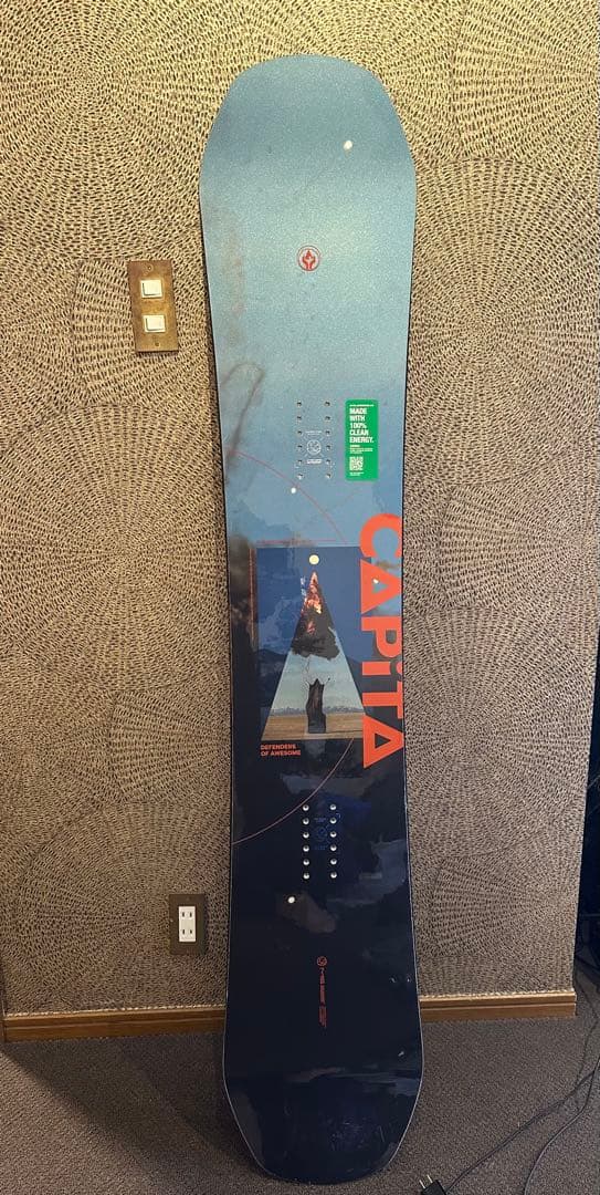 CAPiTA D.O.A 24-25 スノーボード，156cm，オールラウンド