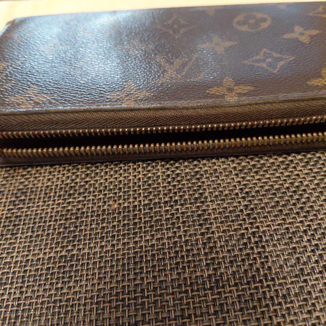 最終値下げLouis Vuitton モノグラム 長財布チャック壊れ