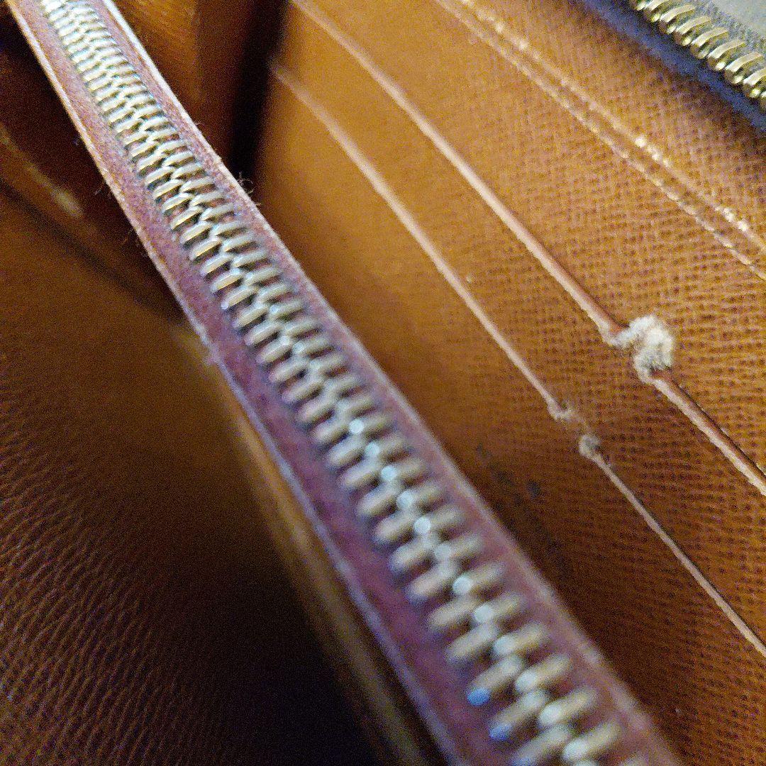 最終値下げLouis Vuitton モノグラム 長財布チャック壊れ