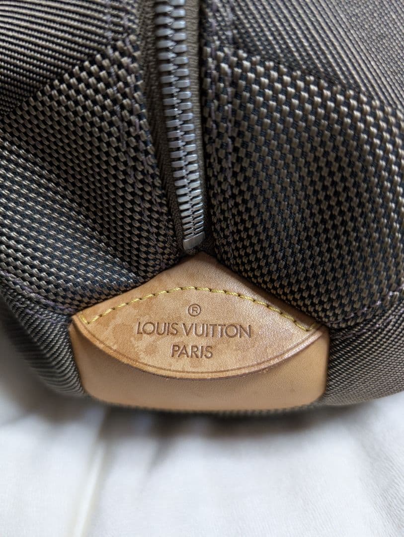 ルイヴィトンダミエジェアン　アタカン　ボストンカーキ