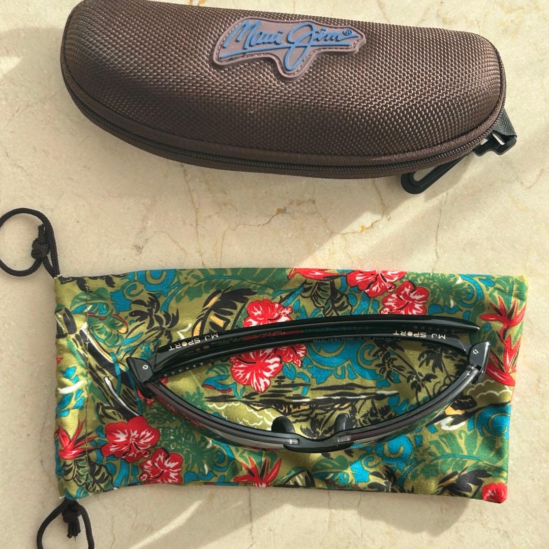 MAUI JIM サングラス メンズ ケース、袋付き