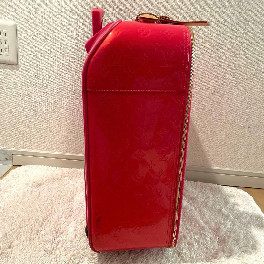 LOUIS VUITTON ヴェルニ キャリーケース バッグ　破損箇所あり