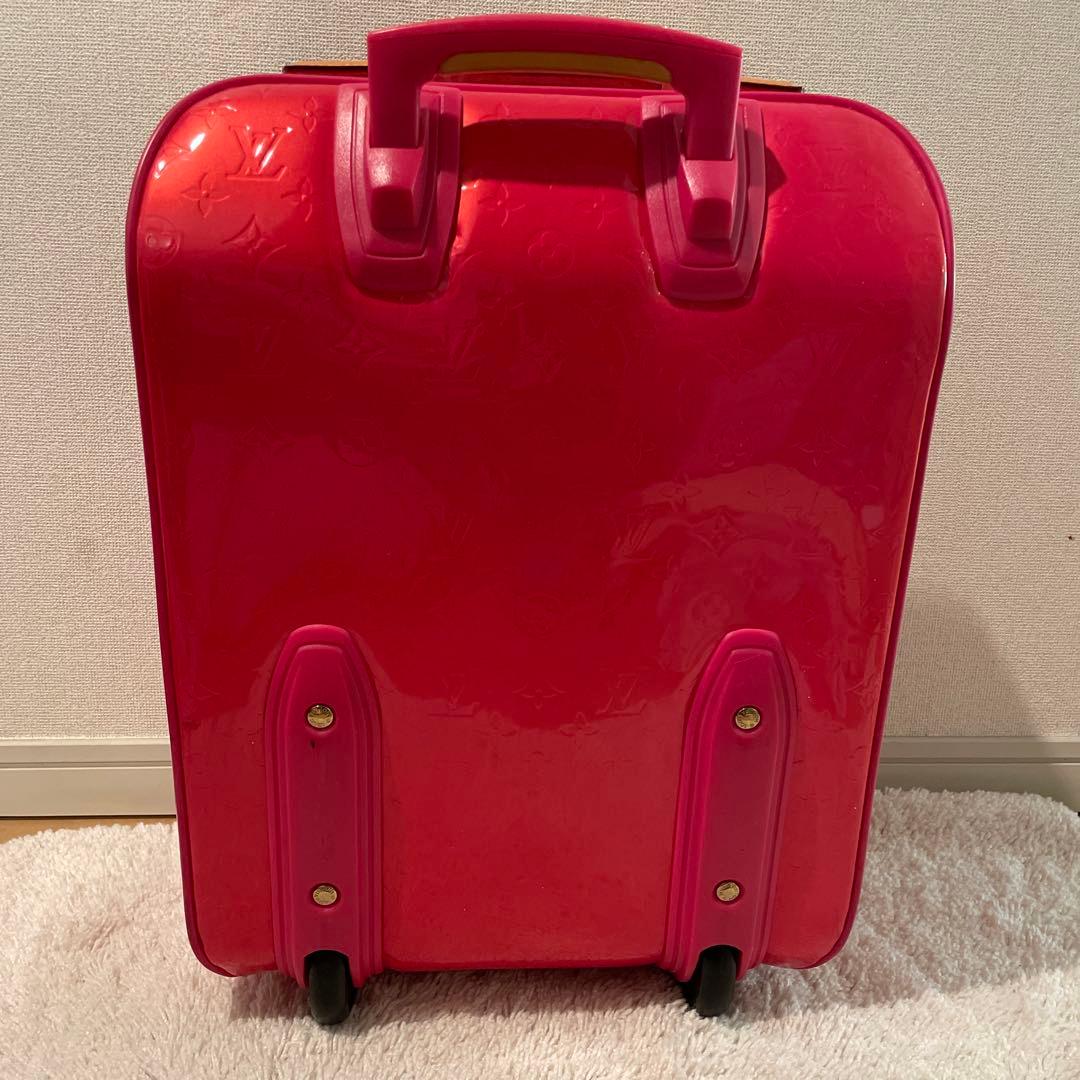 LOUIS VUITTON ヴェルニ キャリーケース バッグ　破損箇所あり