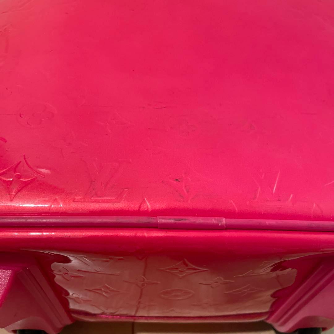 LOUIS VUITTON ヴェルニ キャリーケース バッグ　破損箇所あり