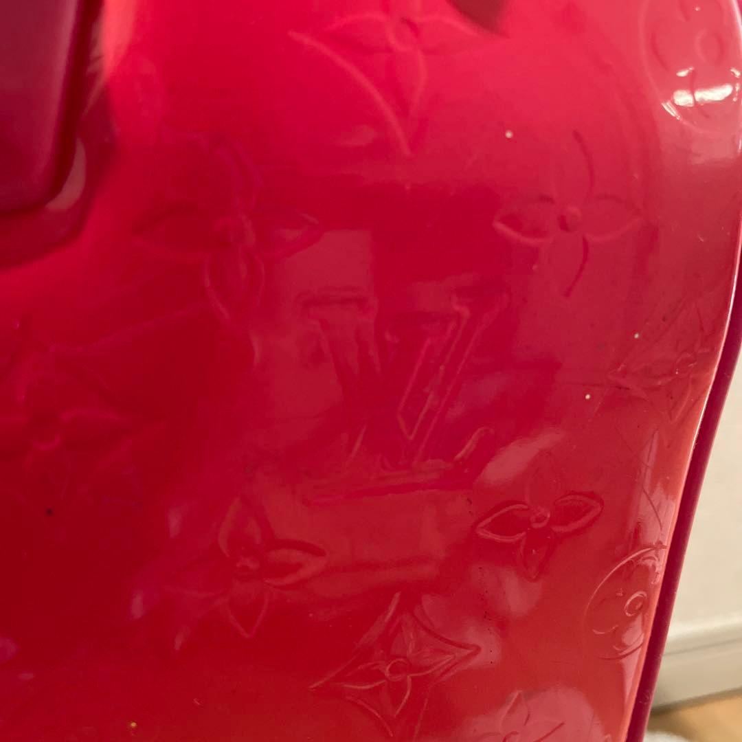 LOUIS VUITTON ヴェルニ キャリーケース バッグ　破損箇所あり