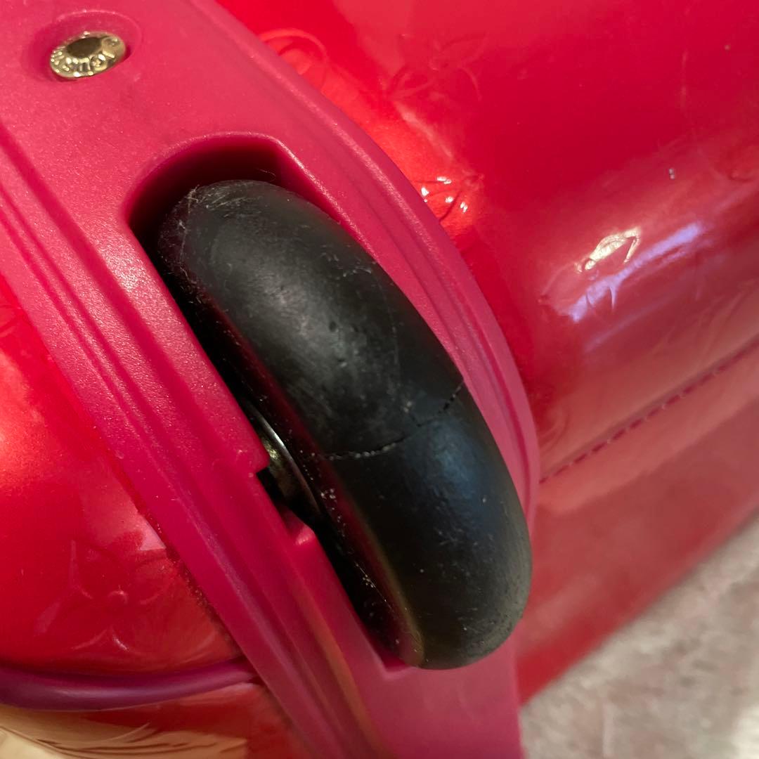 LOUIS VUITTON ヴェルニ キャリーケース バッグ　破損箇所あり