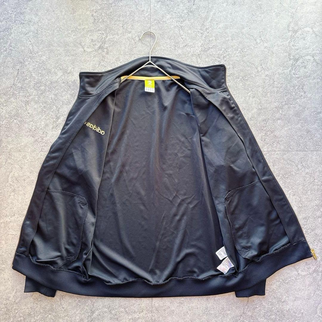 Y2K adidas ブラック×ゴールド ジャージ セットアップ L