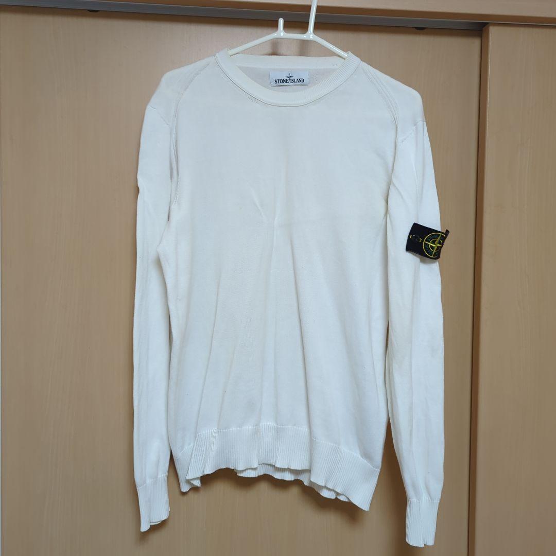 STONE  ホワイト　ロングTシャツ