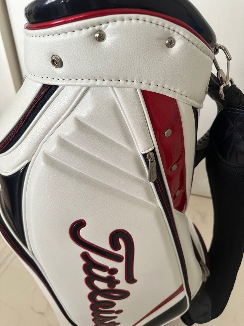Titleist キャディバッグ ホワイト＆ゴルフクラブ　フルセット