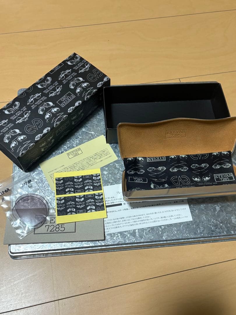 EYEVAN7285 335 BR col.100 br 美品