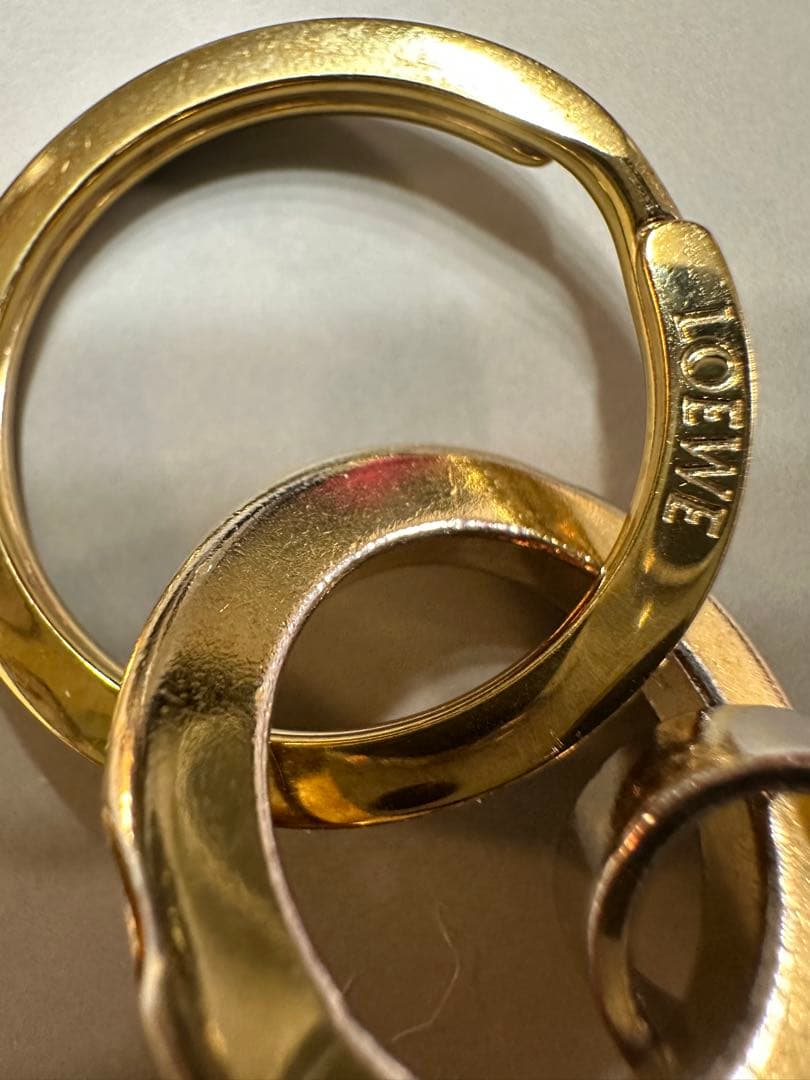 LOEWEゴールド キーホルダー※お値段下げました