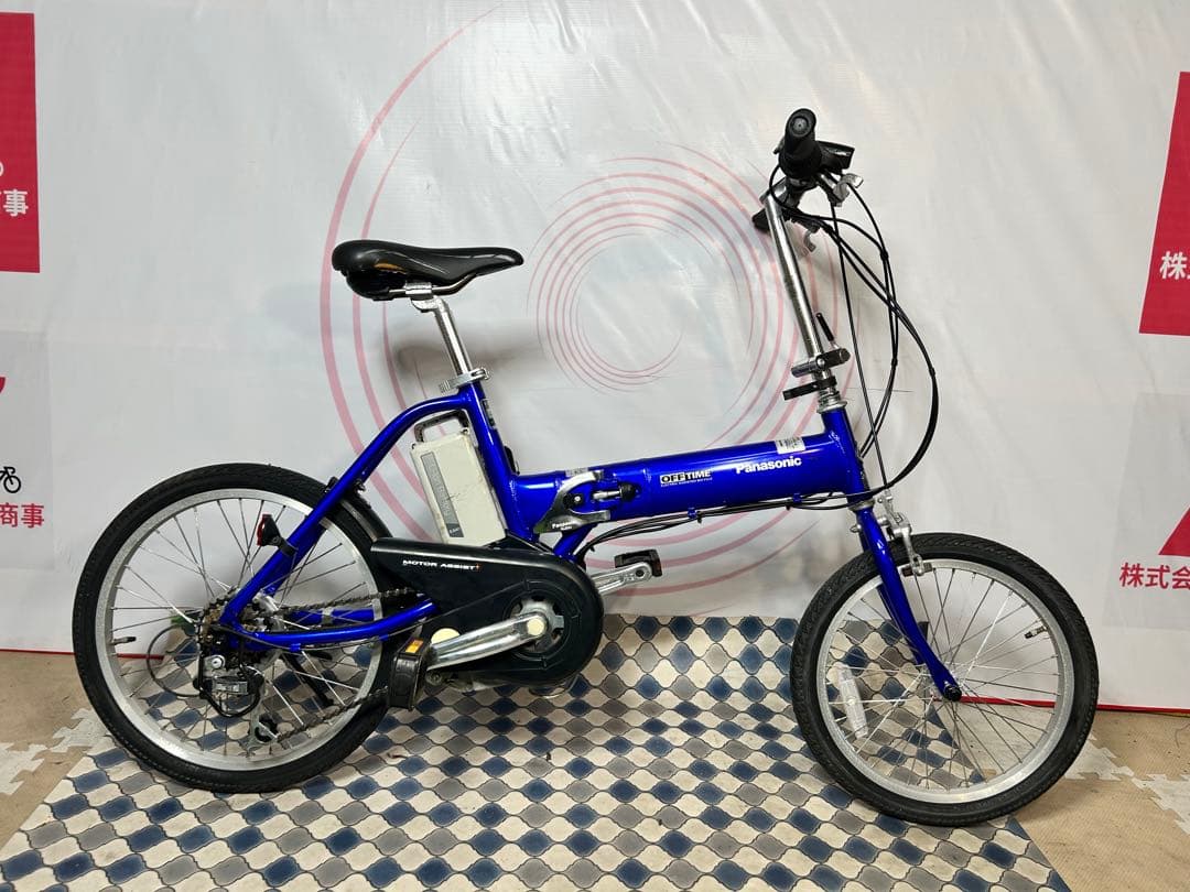 No.582パナソニックオフタイム BE-EHW07外装7段変速 折り畳み