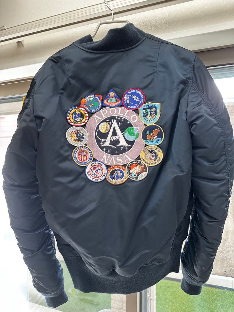 NASA アポロパッチ フライトジャケット