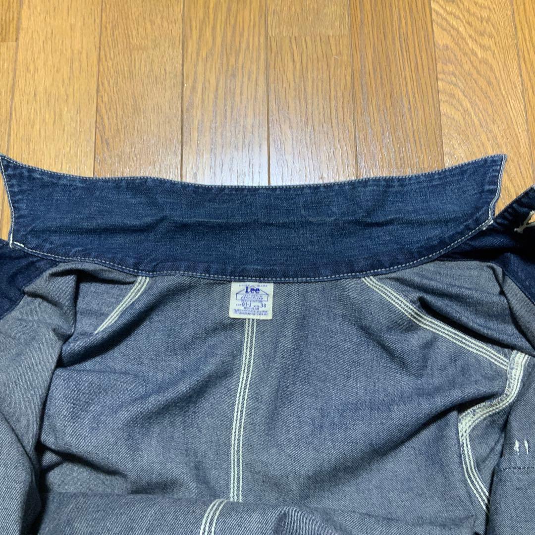Lee 91-J ハウスタグ デニムカバーオール 復刻 38(M相当)