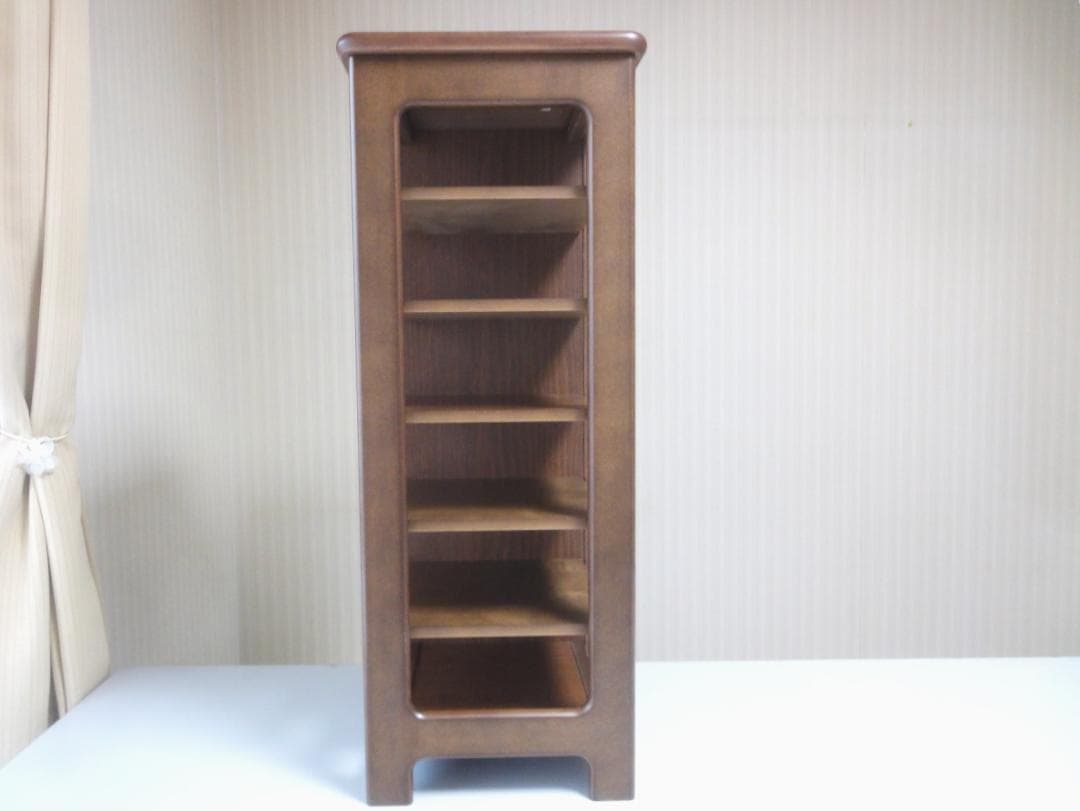 カリモク karimoku スリッパラック 木製4段チェスト 収納棚 レトロ
