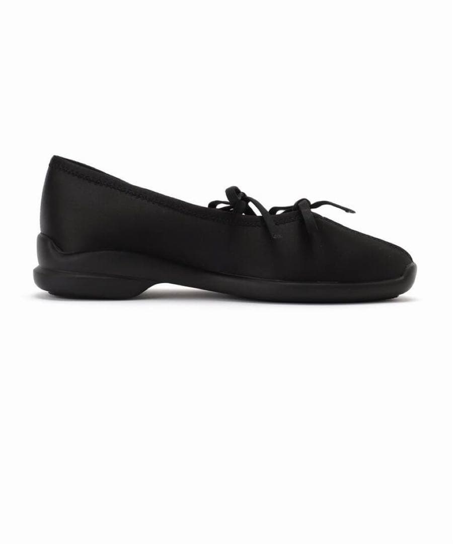 新品未使用 LE TALON Lダブルリボンバレリーナ ブラック 24.0