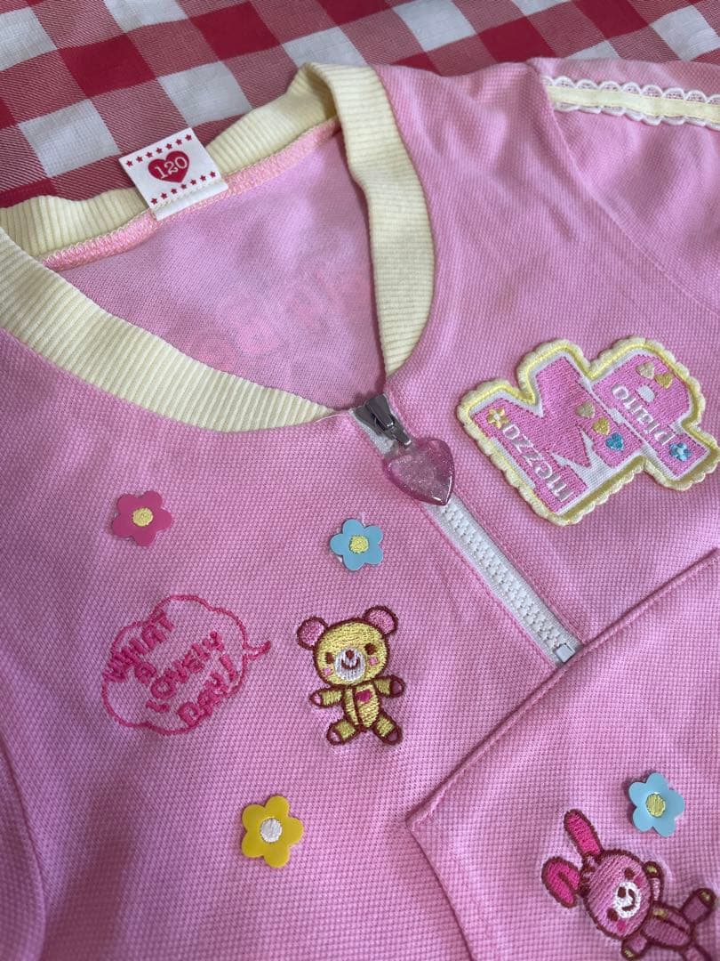 メゾピアノ❗️ベリエちゃん120㎝半袖ワンピース❗️