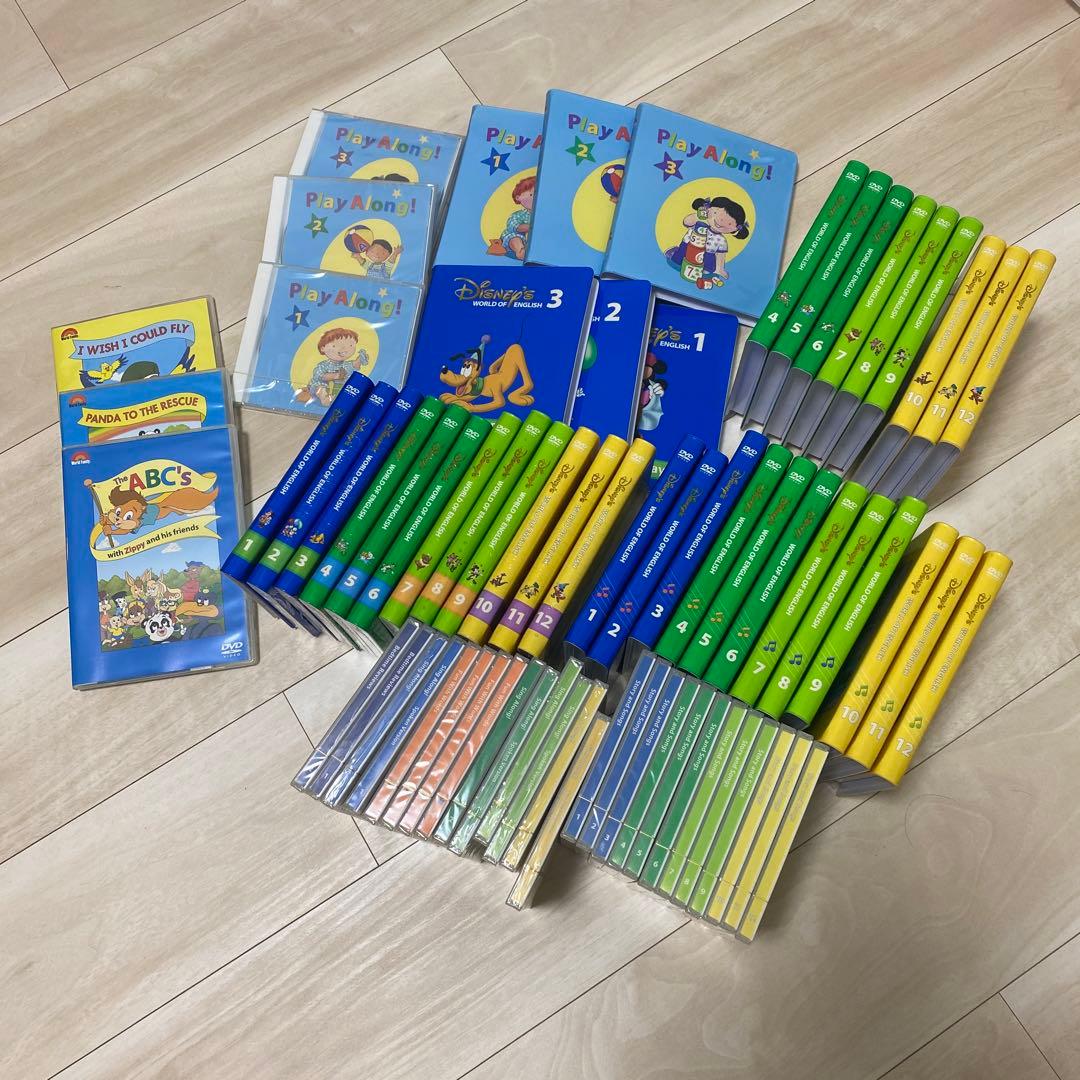 WORLD OF ENGLISH CD&DVD全セット