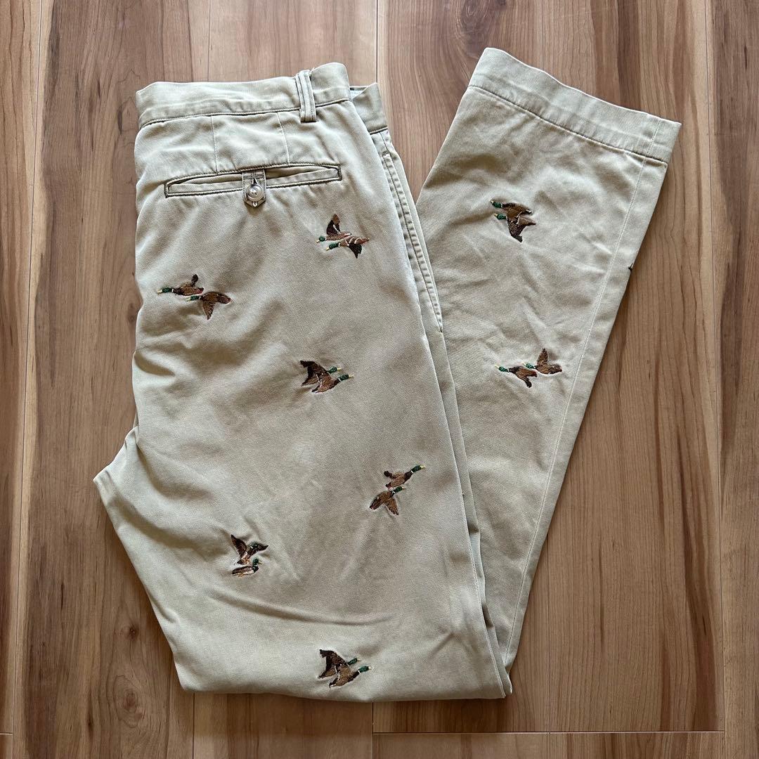 ラルフローレン チノパン カモ刺繍
