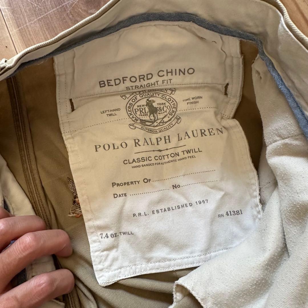 ラルフローレン チノパン カモ刺繍