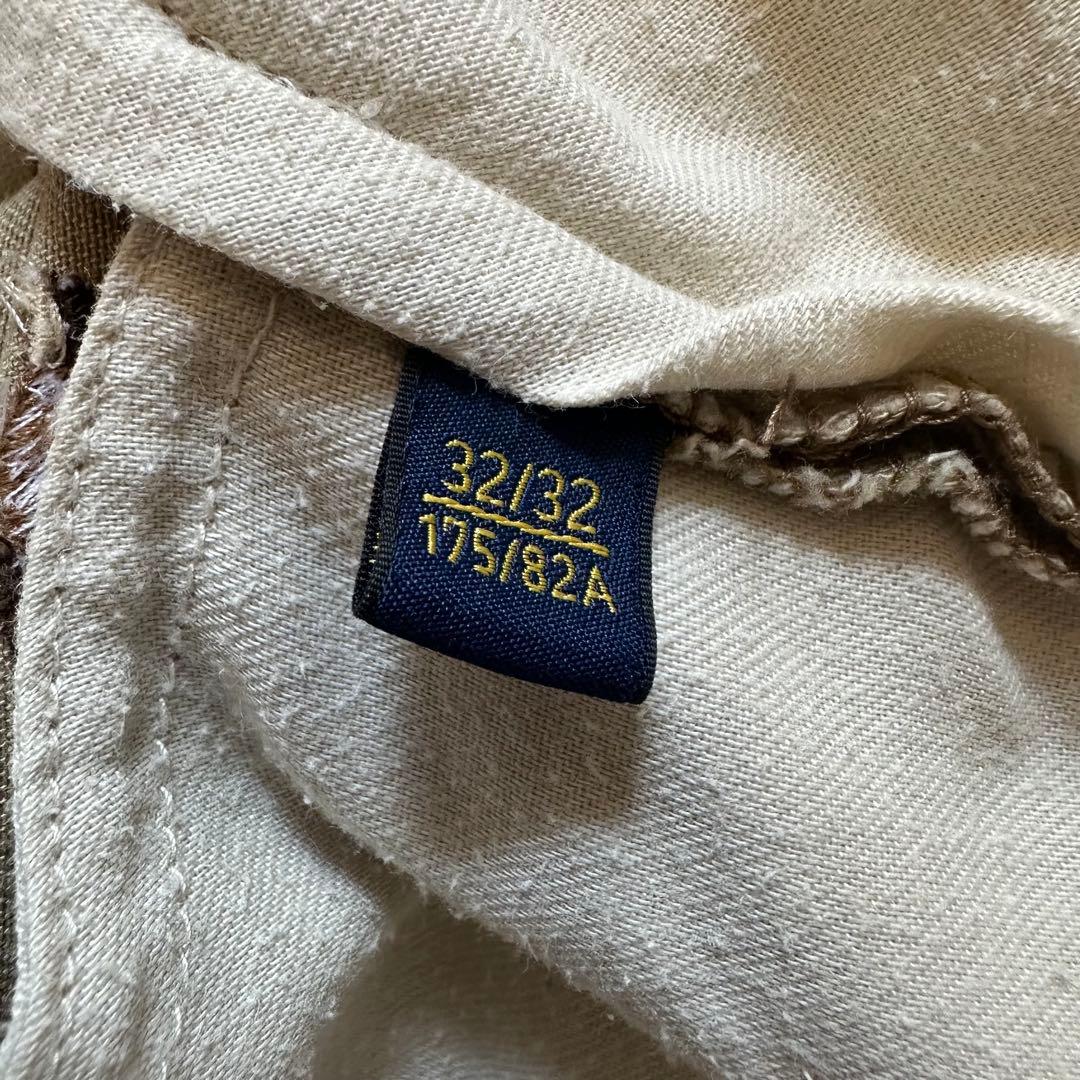 ラルフローレン チノパン カモ刺繍