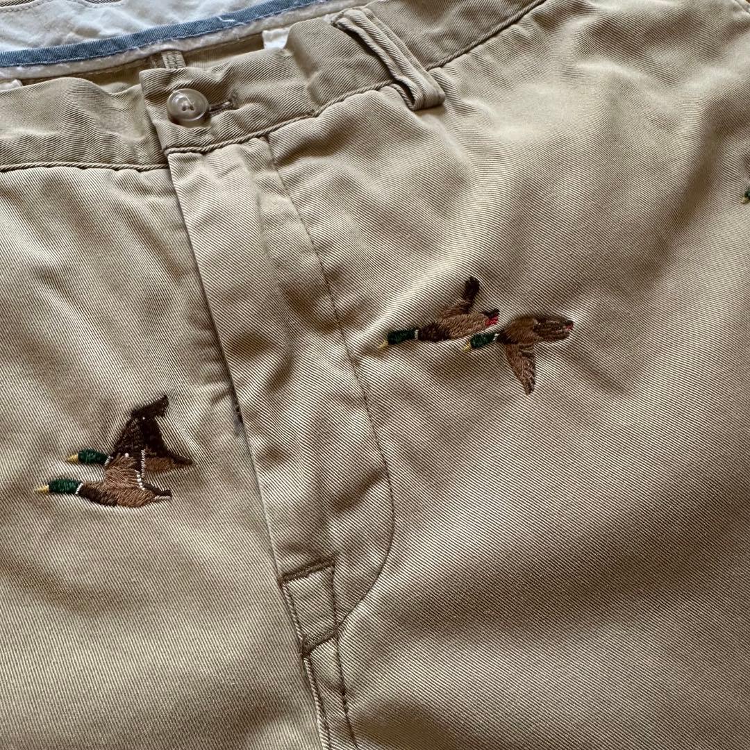 ラルフローレン チノパン カモ刺繍