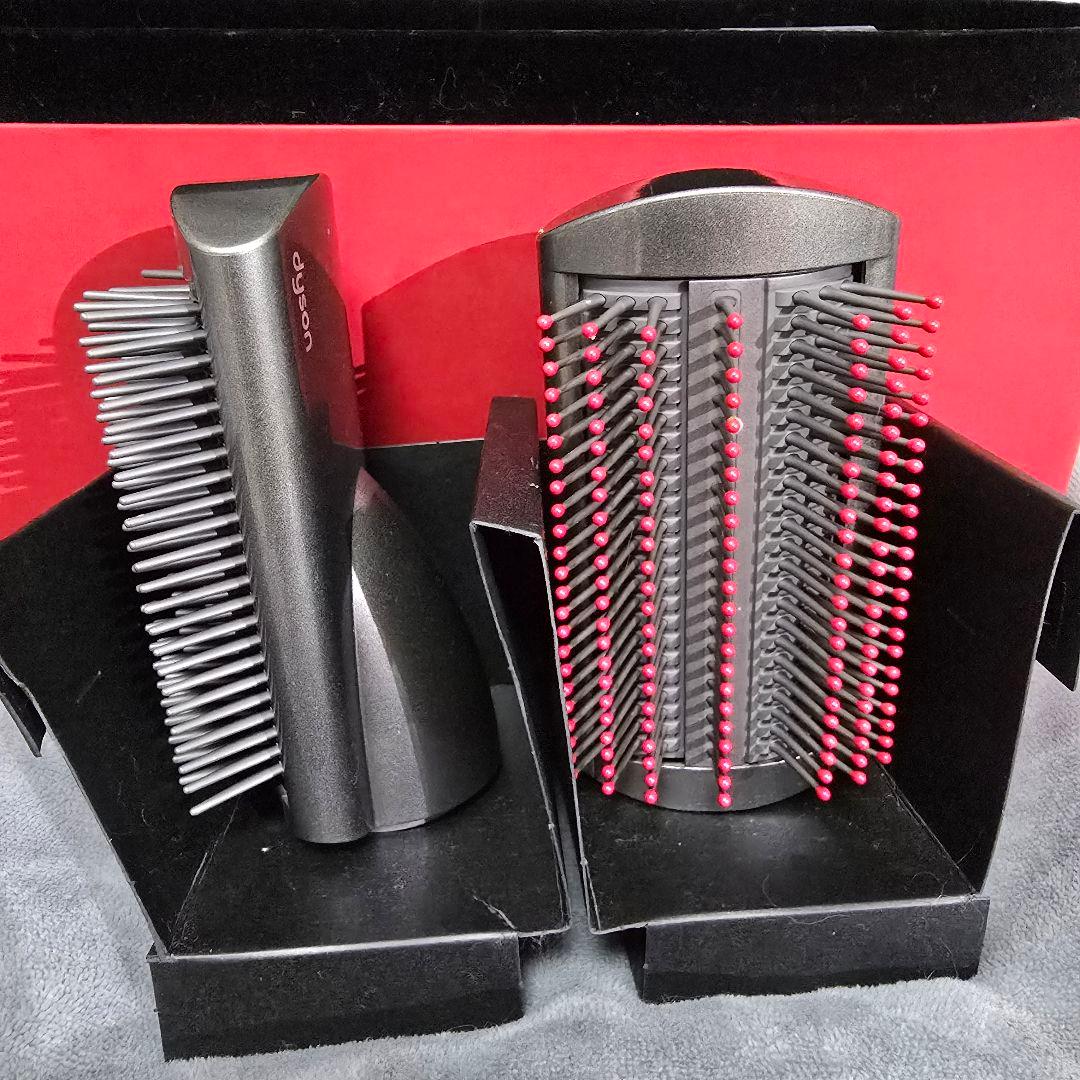 Dyson Airwrap ヘアドライヤー 赤　トラベルポーチ付き