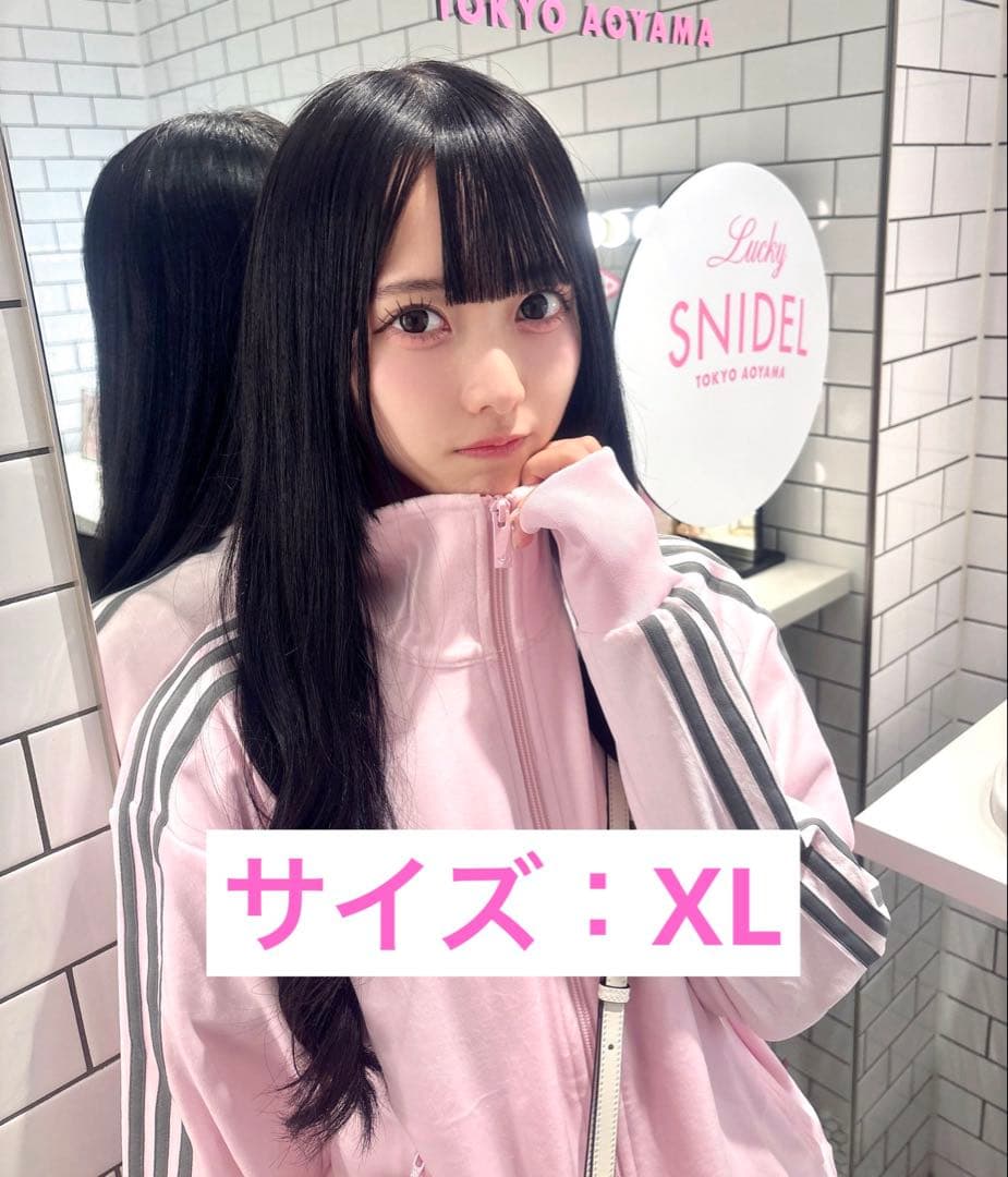 adidas Snidel 別注 コラボ ジャケット ジャージ 松本ももな 着